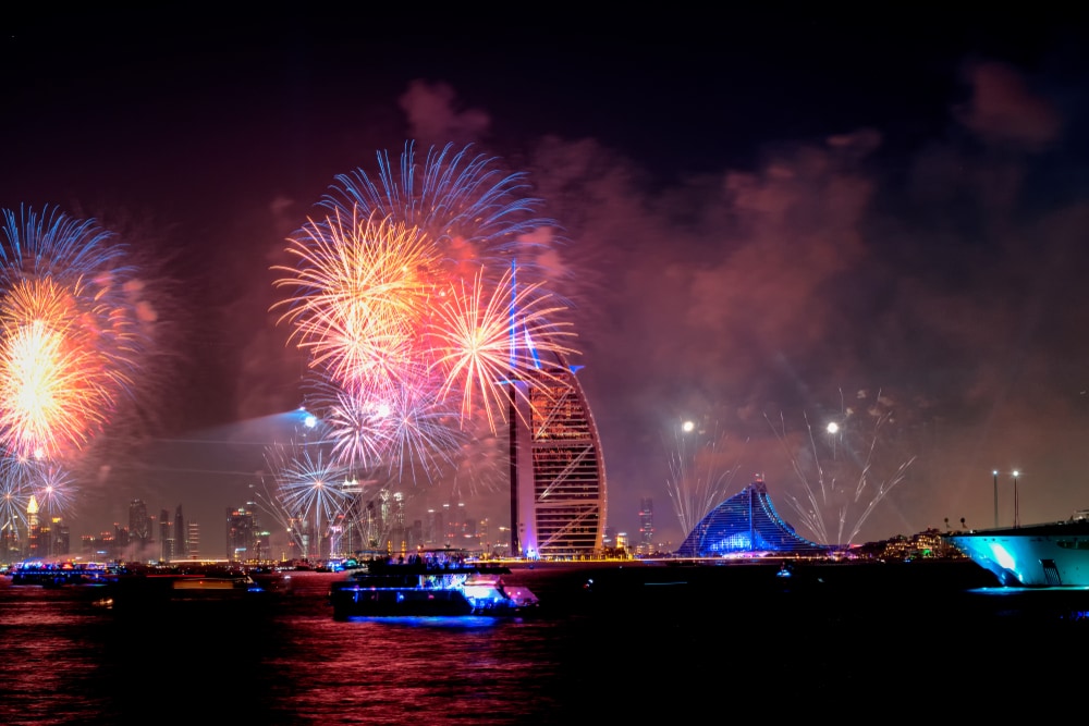 the New Year in Dubai