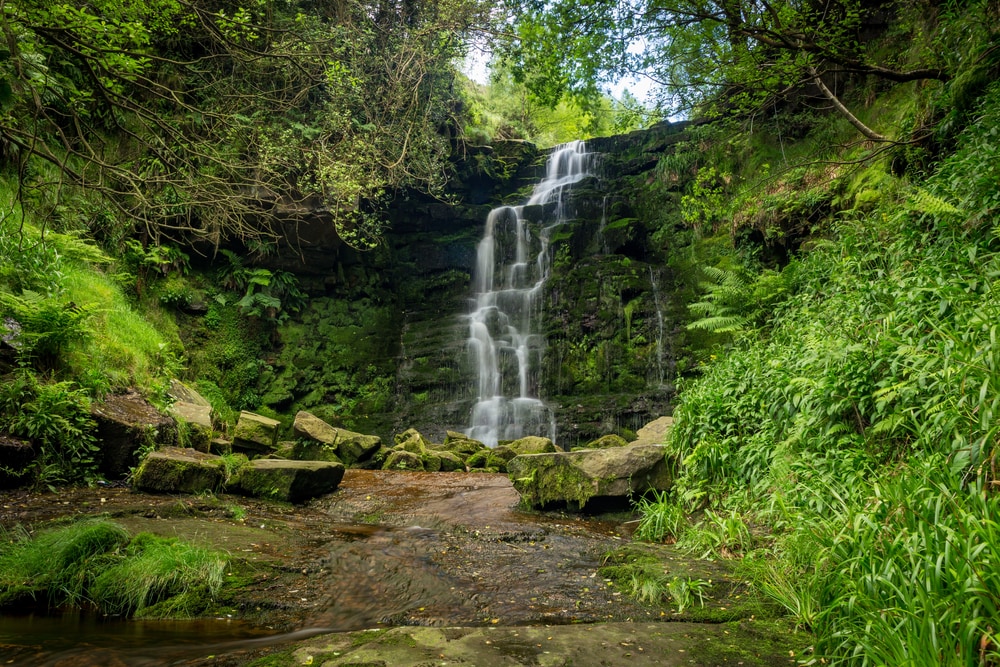 Middle Black Clough Waterfall