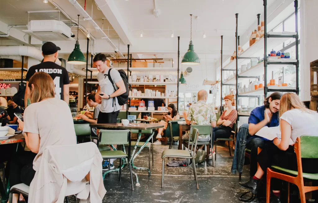 cafes in East London