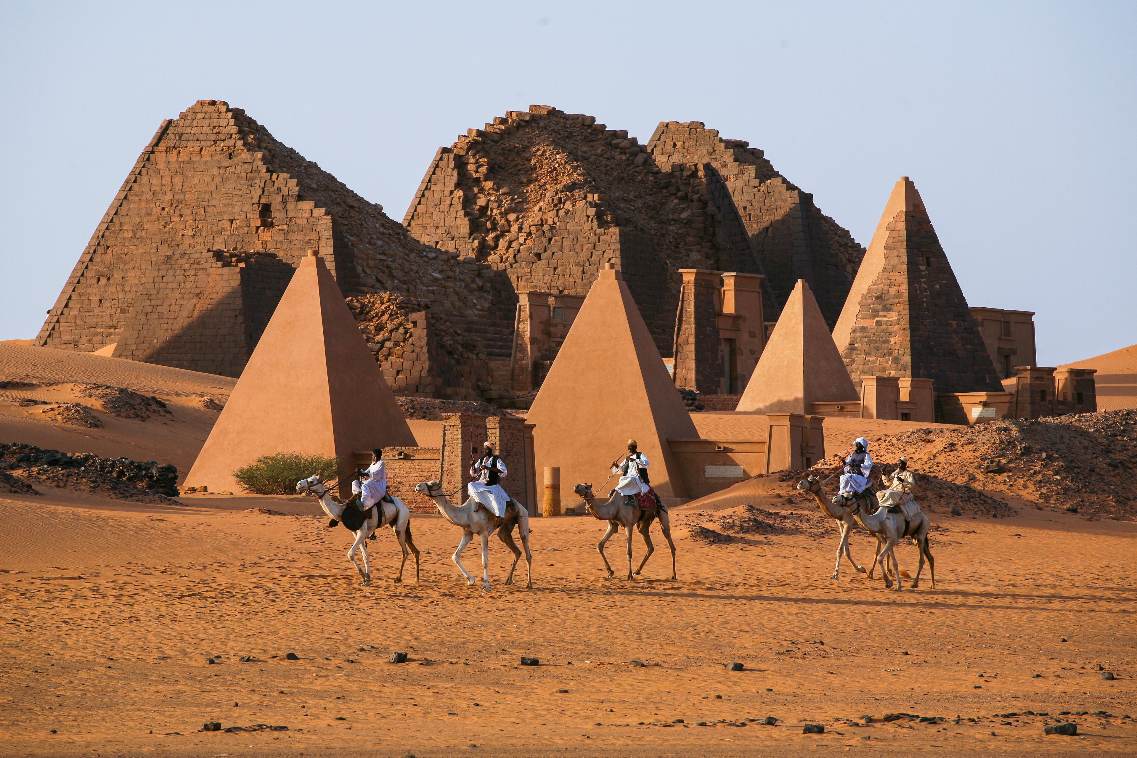 Which country has the most pyramids in the world?