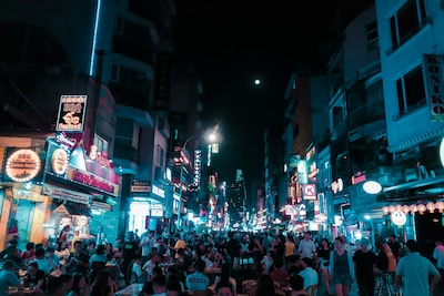 Nightlife in Ho Chi Minh City Vietnam