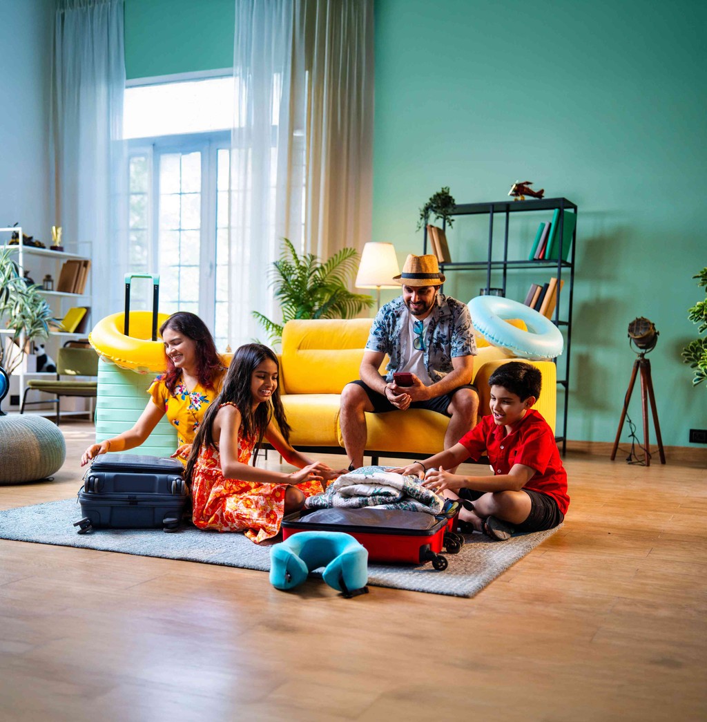 Smart Travel Meets Packing for Four